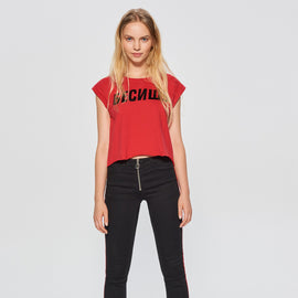 Mix And Match T-Shirt With Slogan